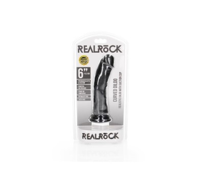 Curved Realistic Dildo with Suction Cup - 6""/ 15,5 cm